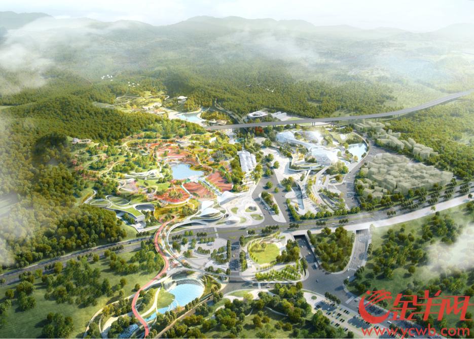 KB体育官网APP广州花园项目开工 总面积145万平方米打造世界级城市花园(图2)