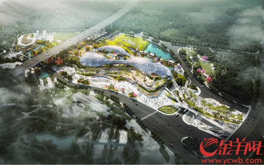 KB体育官网APP广州花园项目开工 总面积145万平方米打造世界级城市花园(图4)