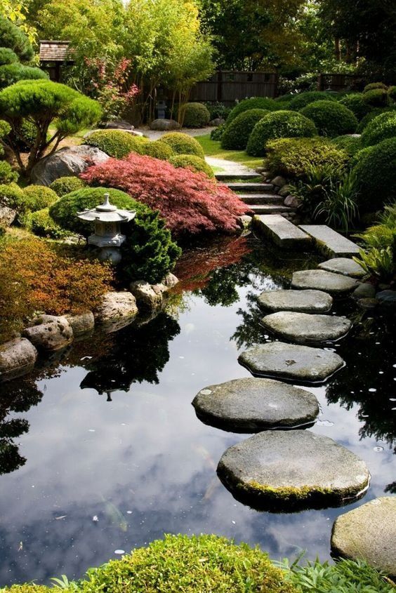 KB体育12个“日式庭院”景观设计让人百看不厌等有了院子就这样装(图4)