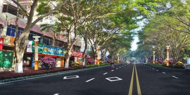 KB体育惠安县城区道路沥青化改造和景观提升工程效果图出炉(图1)